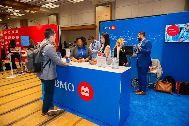 Sponsors and exhibitors at the Summit