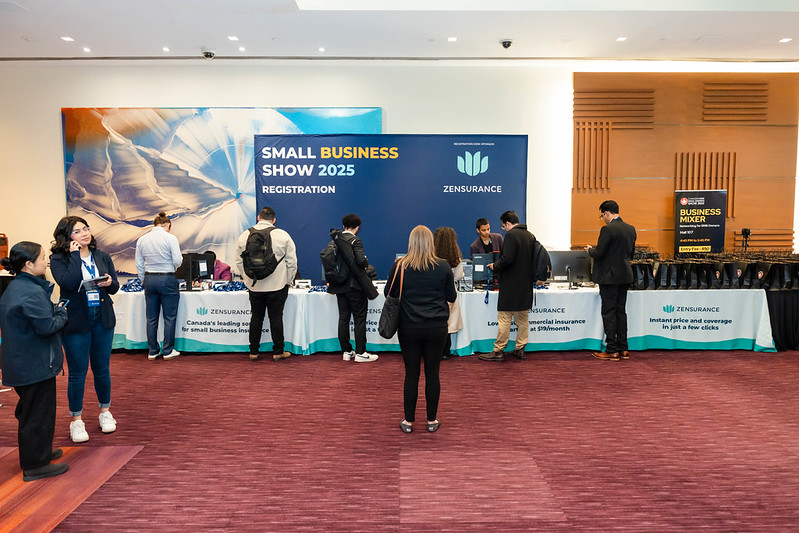 Registration Desk Sponsorship at the CanadianSME Small Business Summit, photo 1