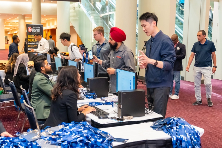 Lanyard Sponsorship at the CanadianSME Small Business Summit, photo 2
